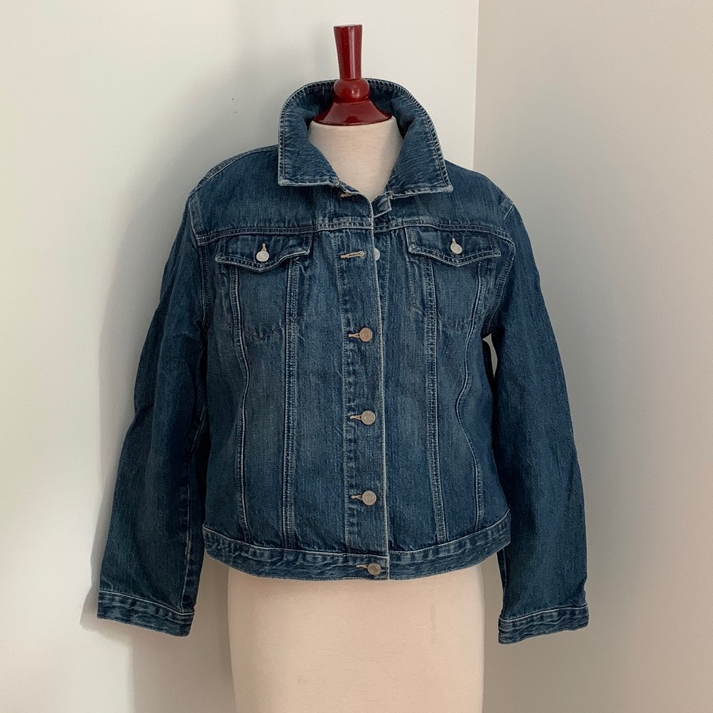 GAP Womens Jean Jacket XL